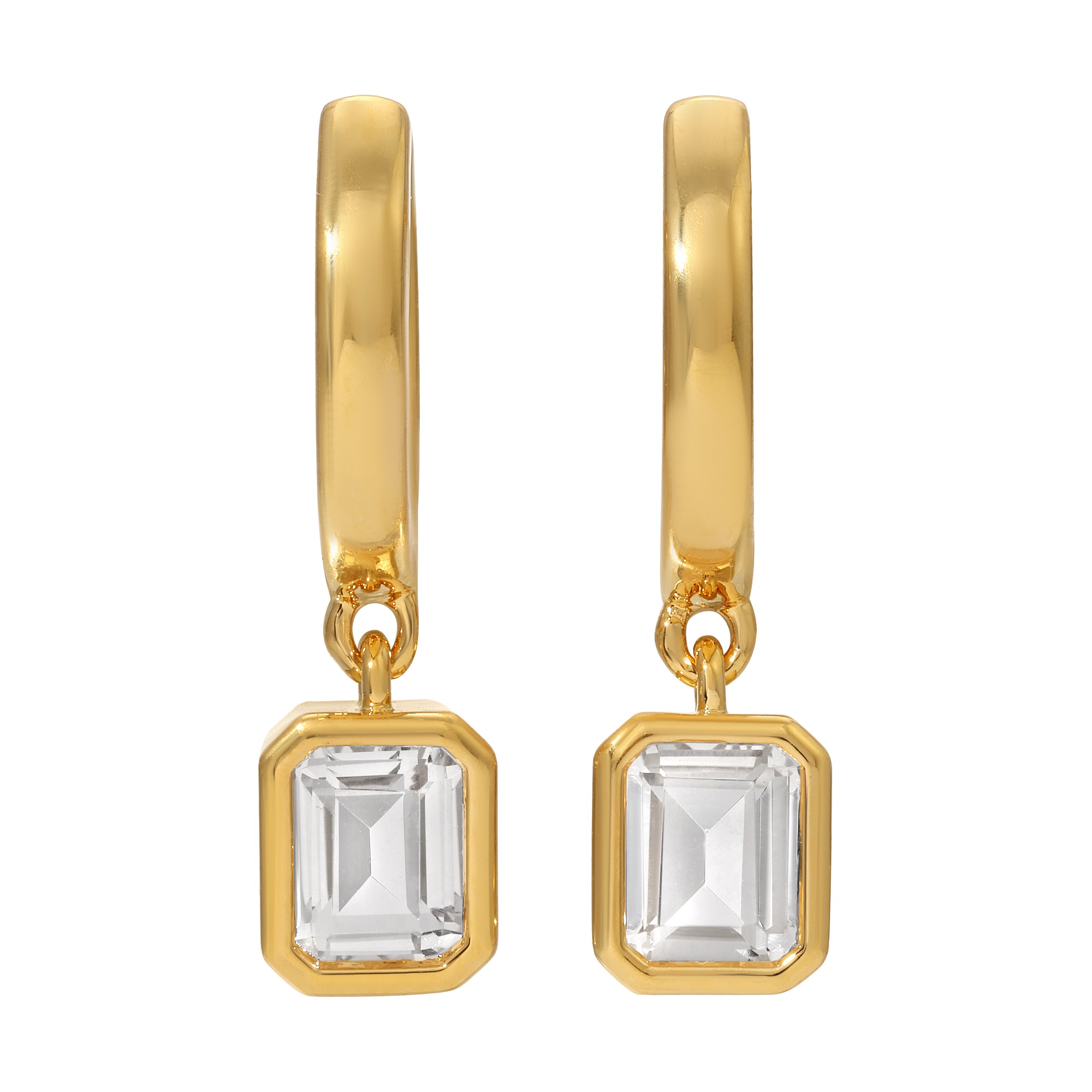 The Nora Hoop Earrings by Erin Fader Jewelry