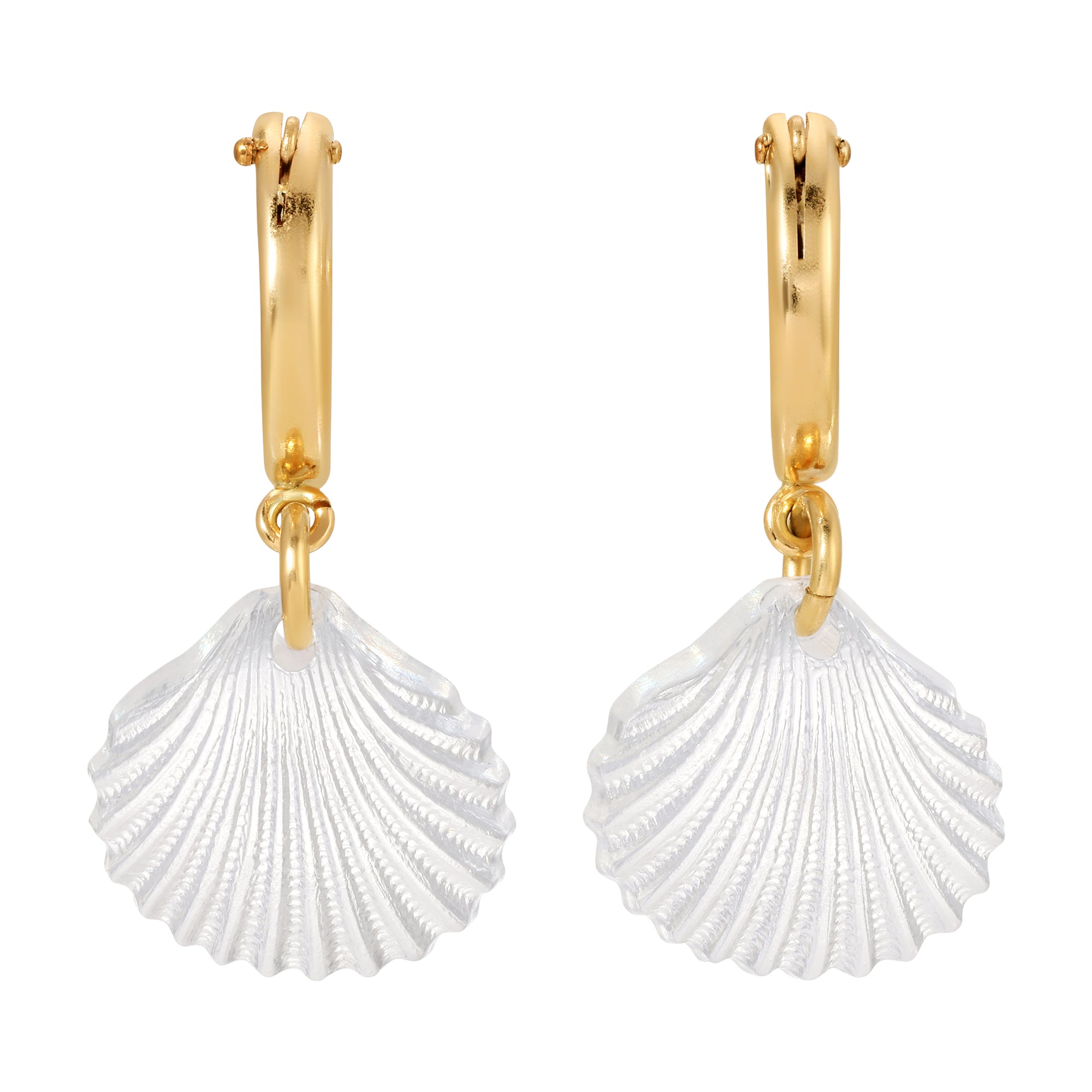 Shell Yeah Huggies by Erin Fader Jewelry