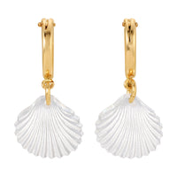 Shell Yeah Huggies by Erin Fader Jewelry