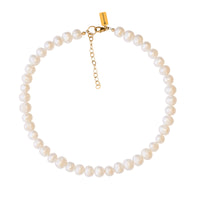 The Monroe Pearl Necklace from Erin Fader Jewelry