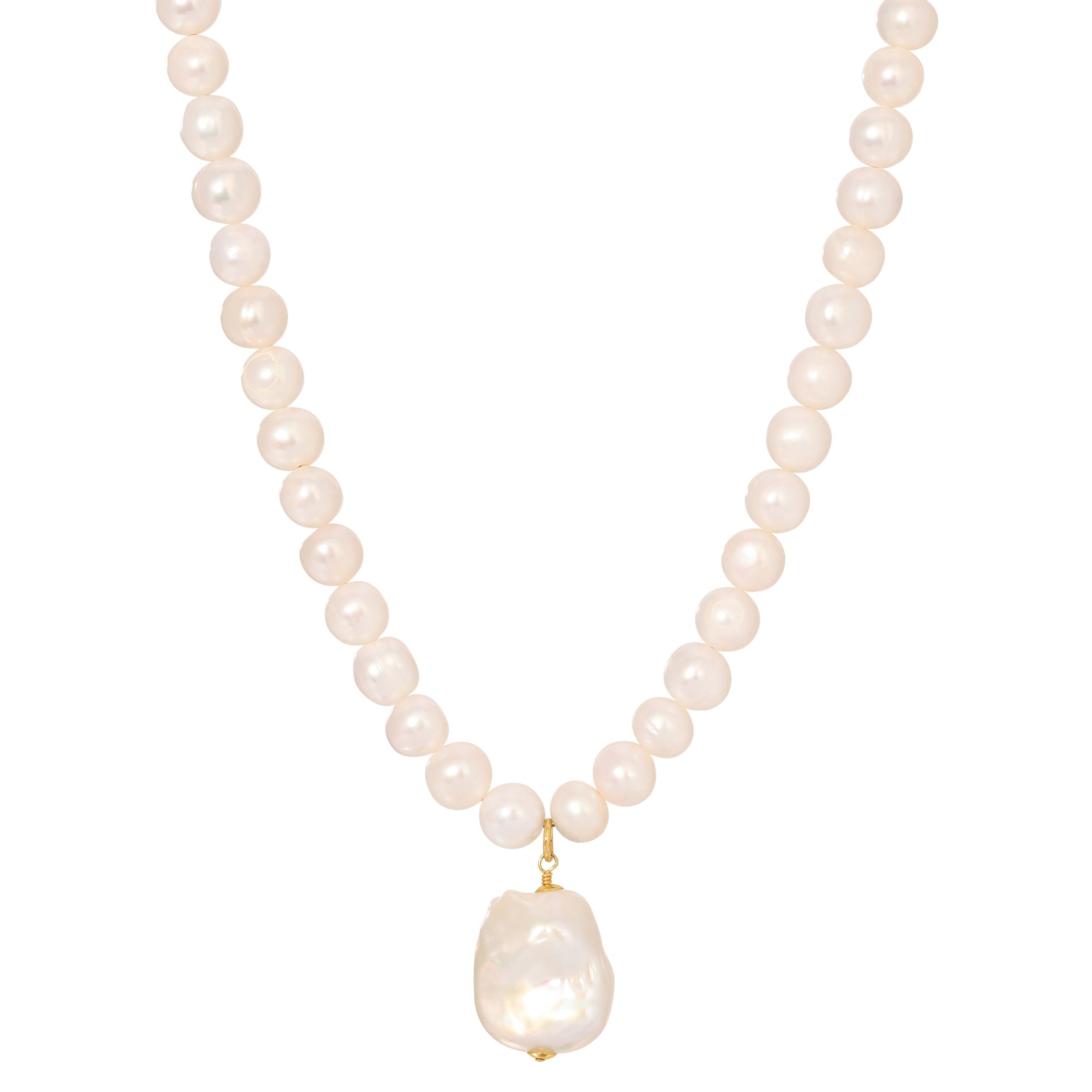 Multicolored Pearls Necklace
