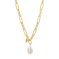 Isla Pearl Necklace by Erin Fader Jewelry