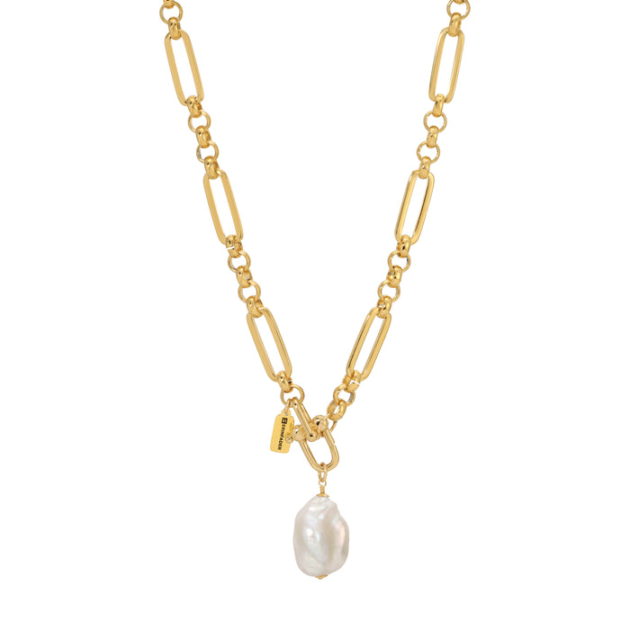 Isla Pearl Necklace by Erin Fader Jewelry