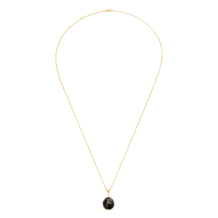 Have a Ball Necklace - Smoky Quartz by Erin Fader Jewelry