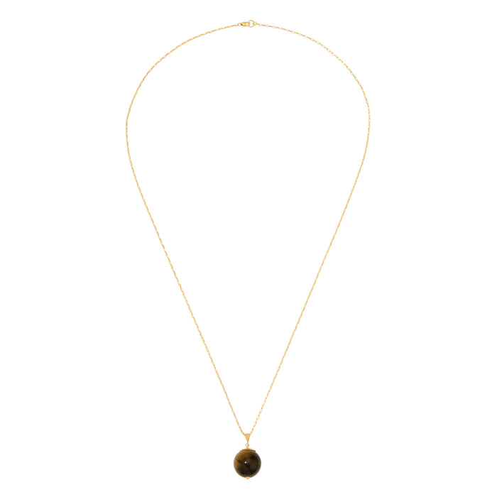 Have a Ball Necklace - Tiger's Eye by Erin Fader Jewelry
