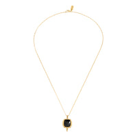 Vintage Intaglio Necklace - Black by Erin Fader Jewelry