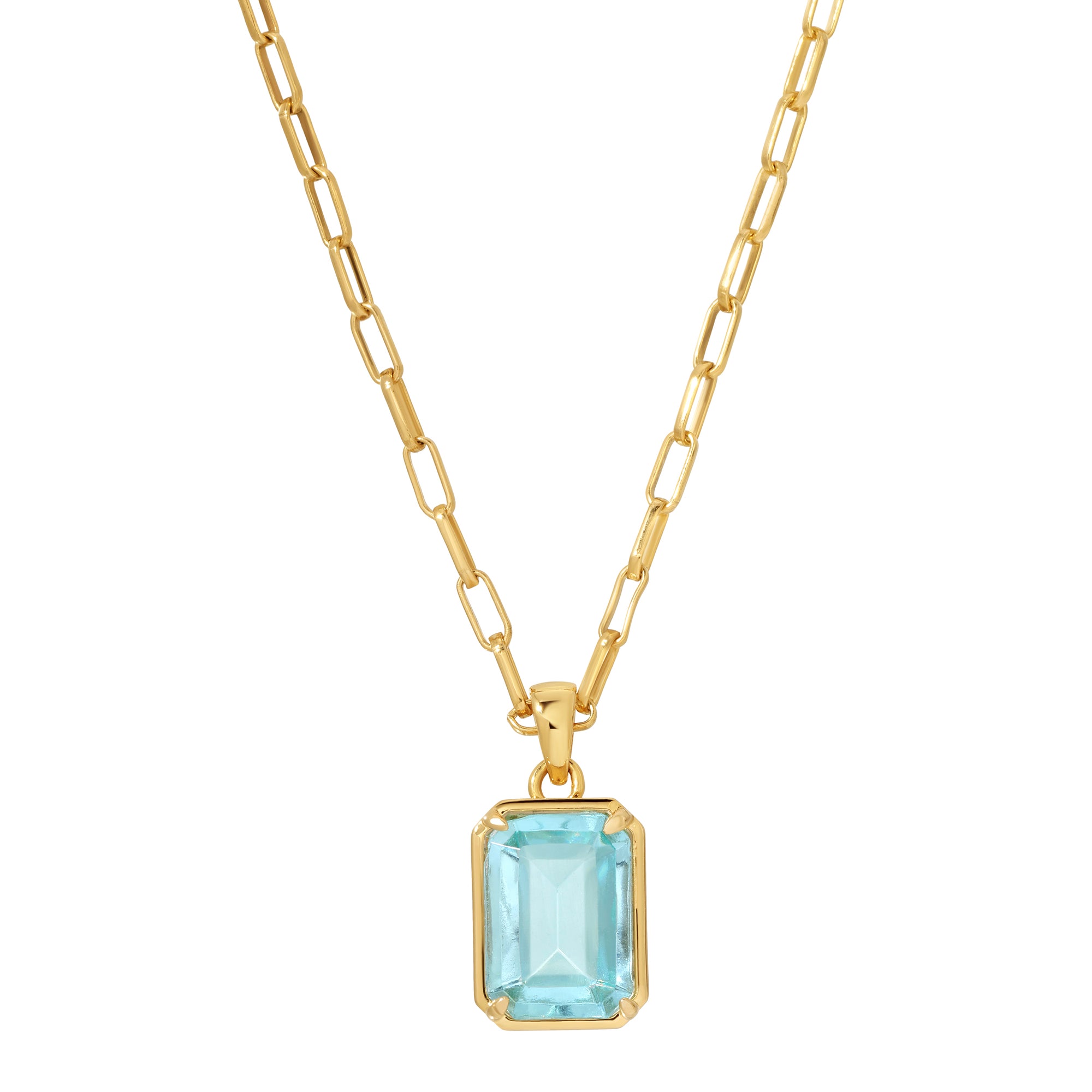 Aqua Veil Necklace by Erin Fader Jewelry
