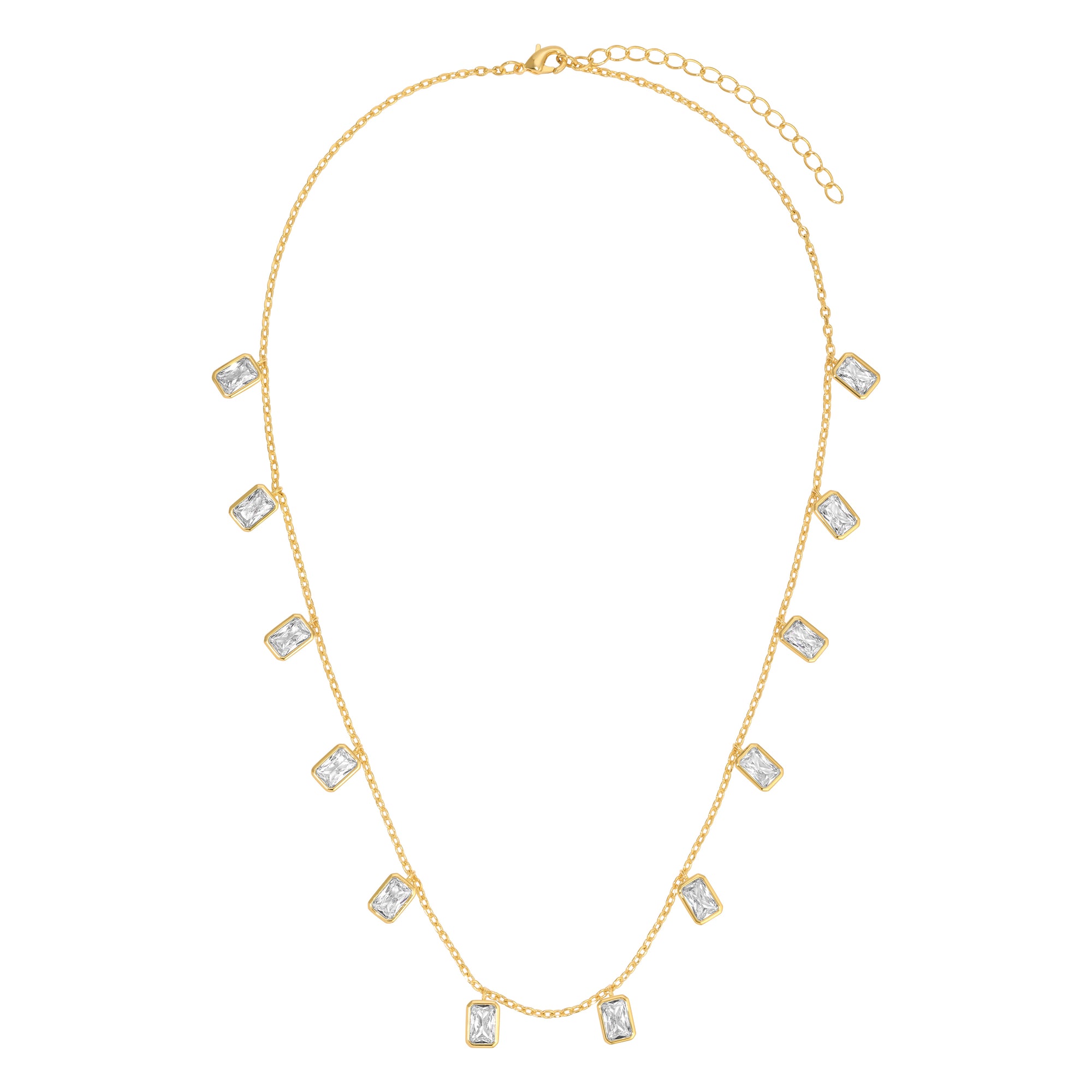 The Bezel Necklace by Erin Fader Jewelry