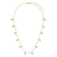 The Bezel Necklace by Erin Fader Jewelry