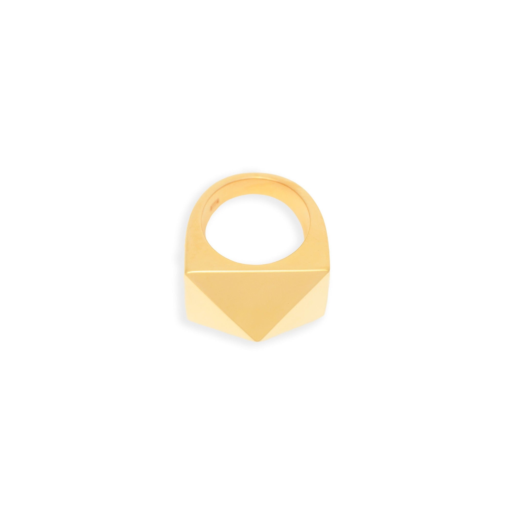 Pyramid Ring - Gold Grande by Erin Fader Jewelry