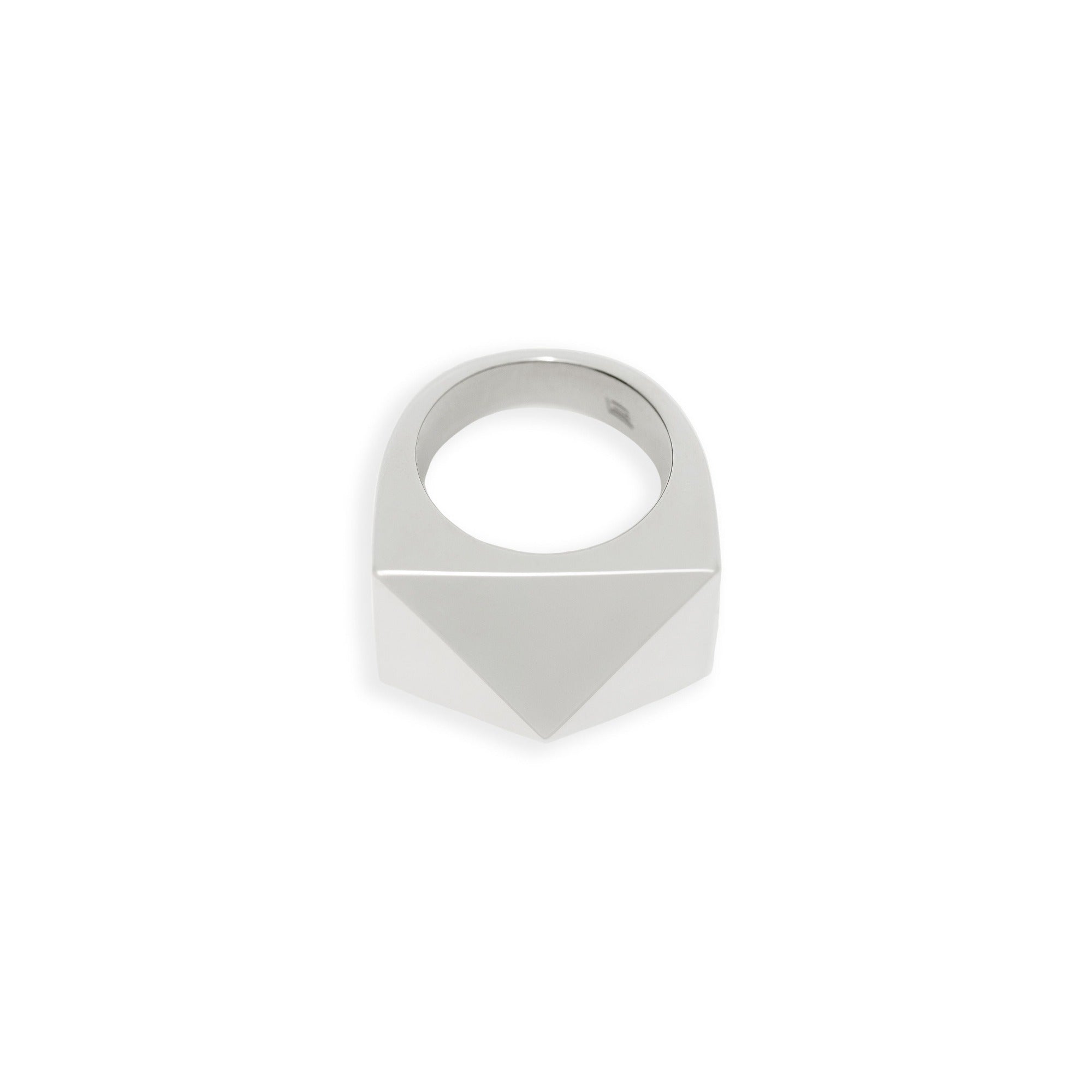 Pyramid Ring - Silver Grande by Erin Fader Jewelry