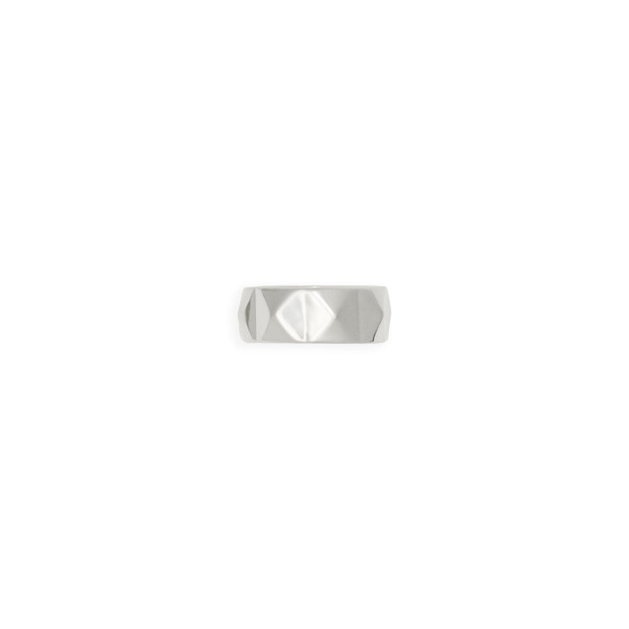 Pyramid Band Ring - Silver by Erin Fader Jewelry