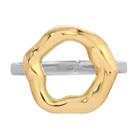 Hanna Organic Ring - Mixed Metal by Erin Fader Jewelry