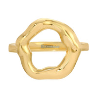 Hanna Organic Ring - Gold by Erin Fader Jewelry