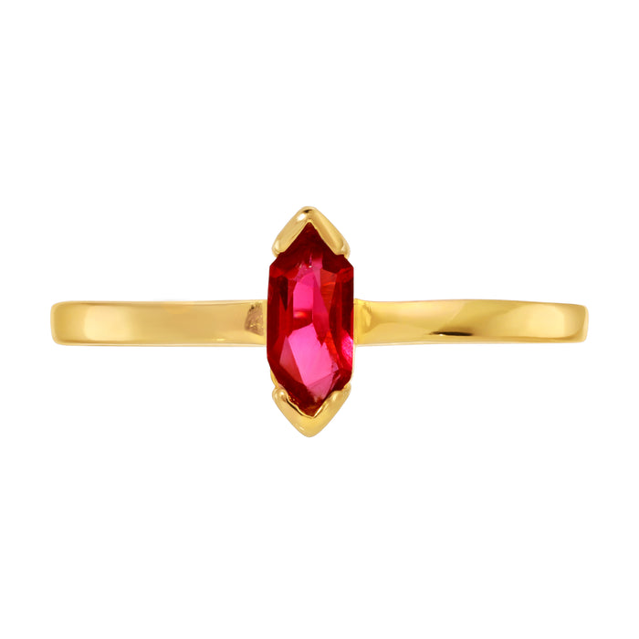 Gloria Pink Vintage Ring by Erin Fader Jewelry