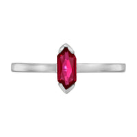 Gloria Pink Vintage Ring - Sterling Silver by Erin Fader Jewelry