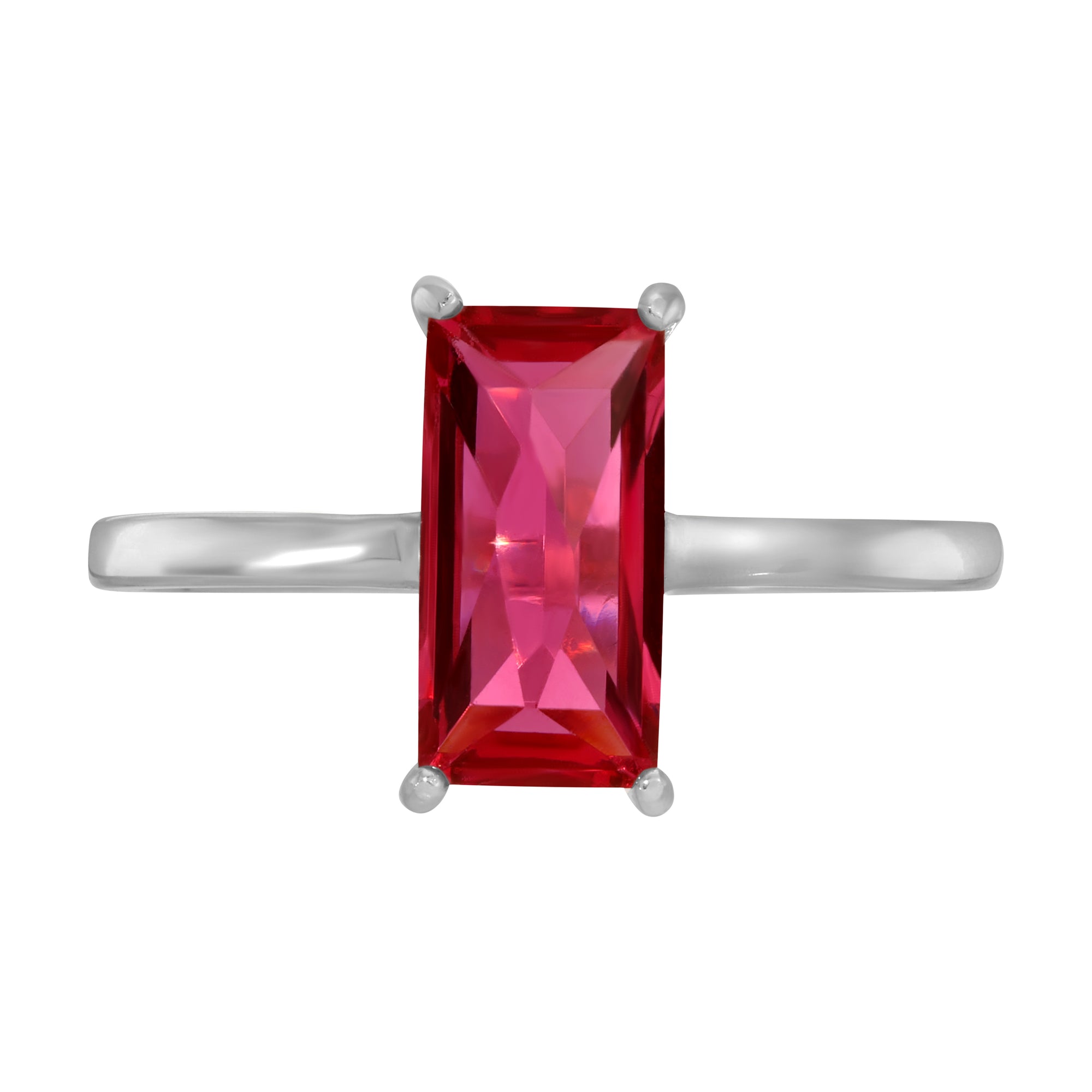 Greta Pink Vintage Ring - Sterling Silver by Erin Fader Jewelry