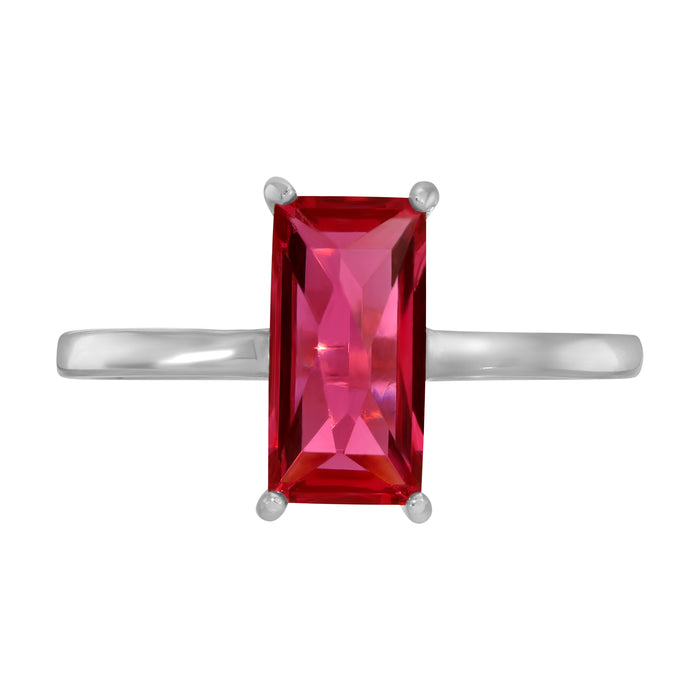 Joan Pink Vintage Ring - Sterling Silver by Erin Fader Jewelry