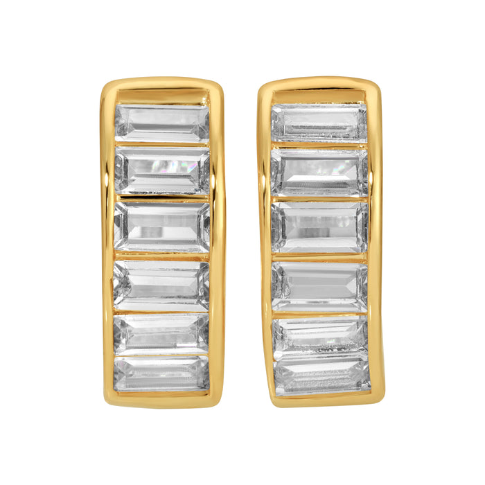 Forever Huggie Hoops from Erin Fader Jewelry