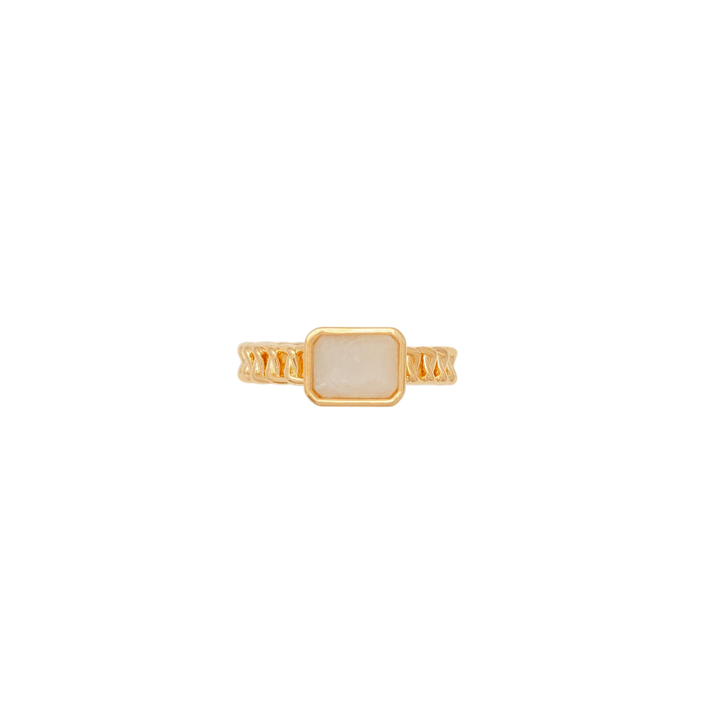 Hamptons Moonstone Ring by Erin Fader Jewelry