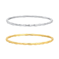 Hanna Mixed Metal Bangle Set by Erin Fader Jewelry