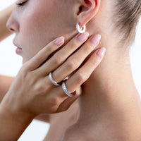 The Deco Ring - Silver Grande by Erin Fader Jewelry