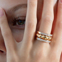 The Deco Ring - Gold Petite by Erin Fader Jewelry