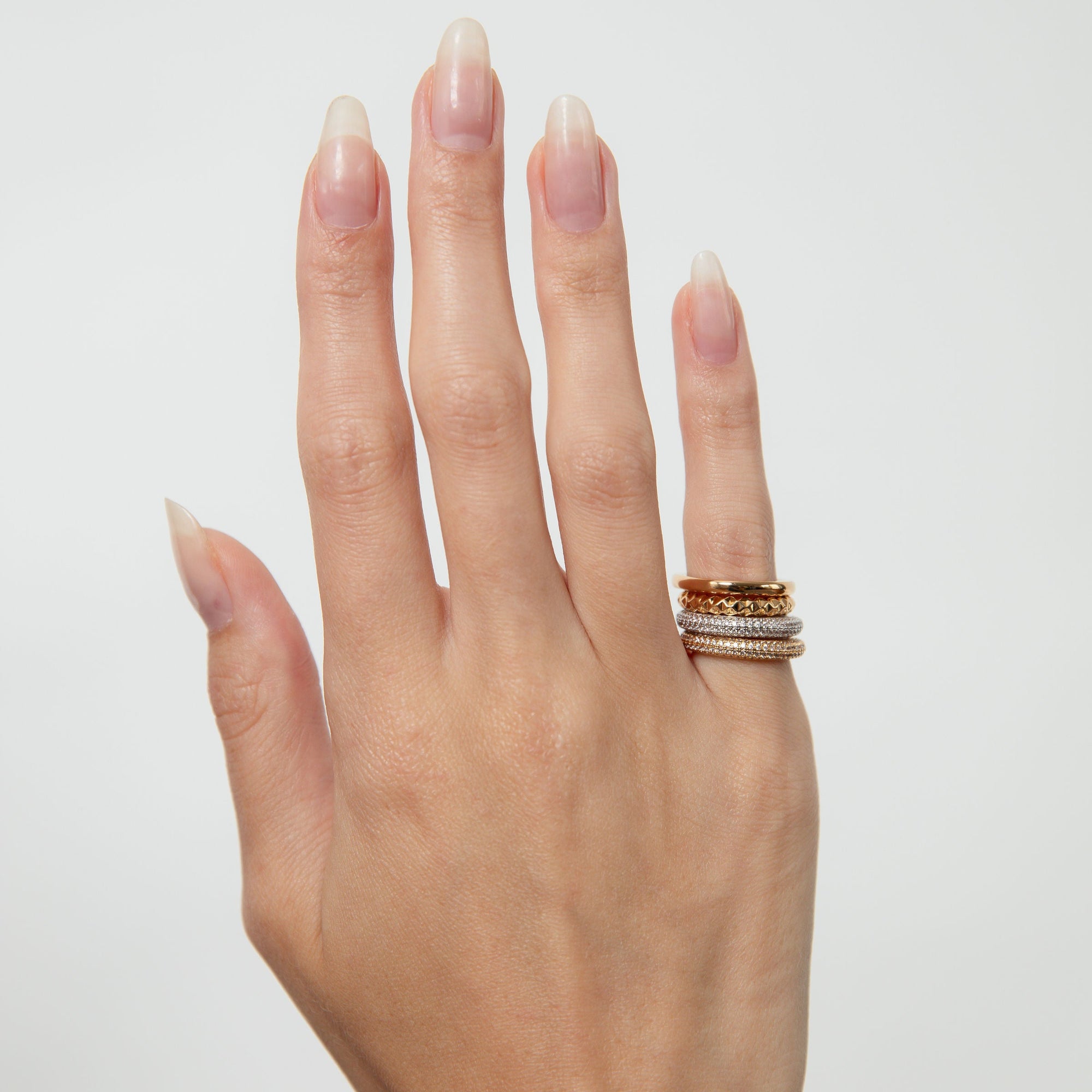 Pyramid Pinky Ring by Erin Fader Jewelry