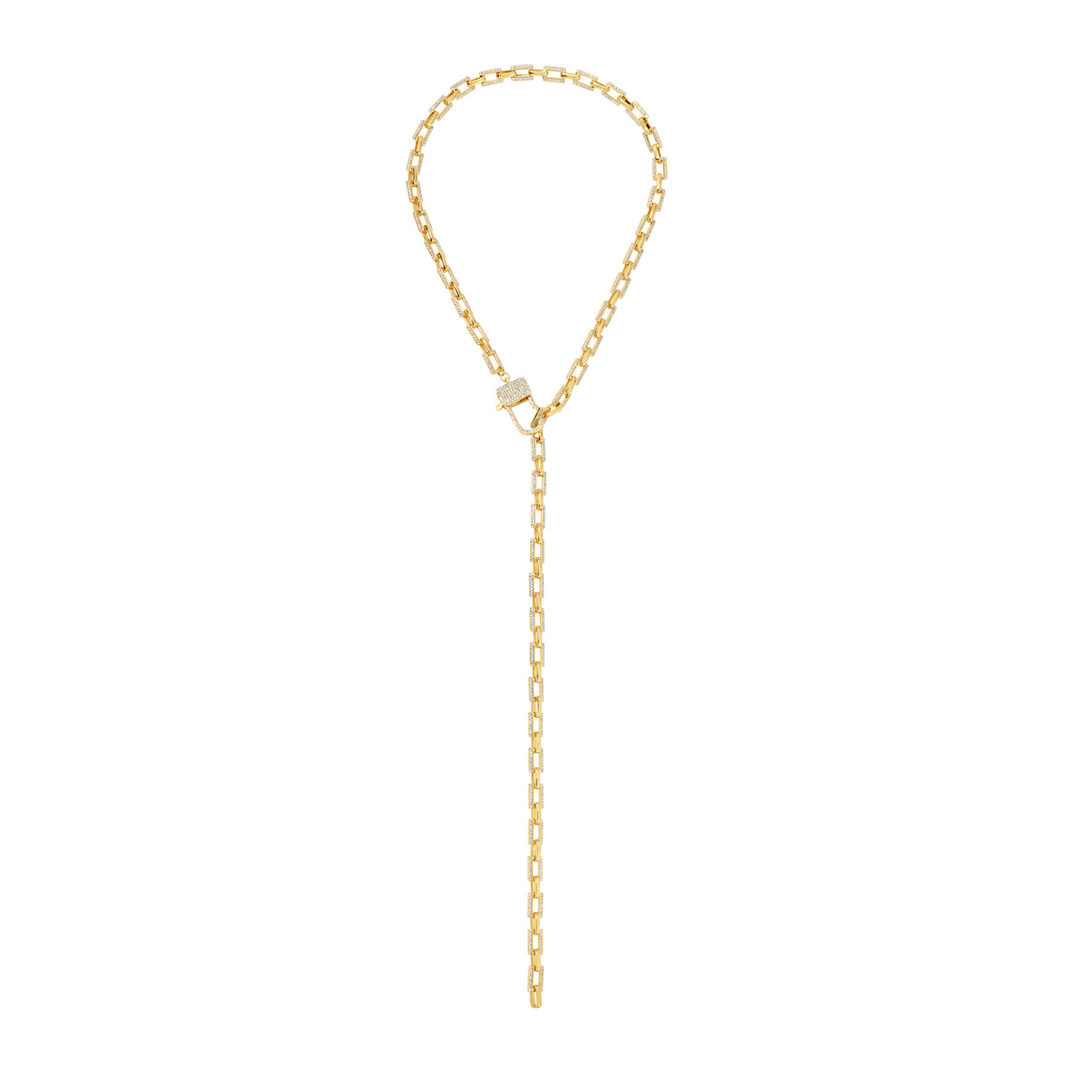 The Lariat Necklace - Gold