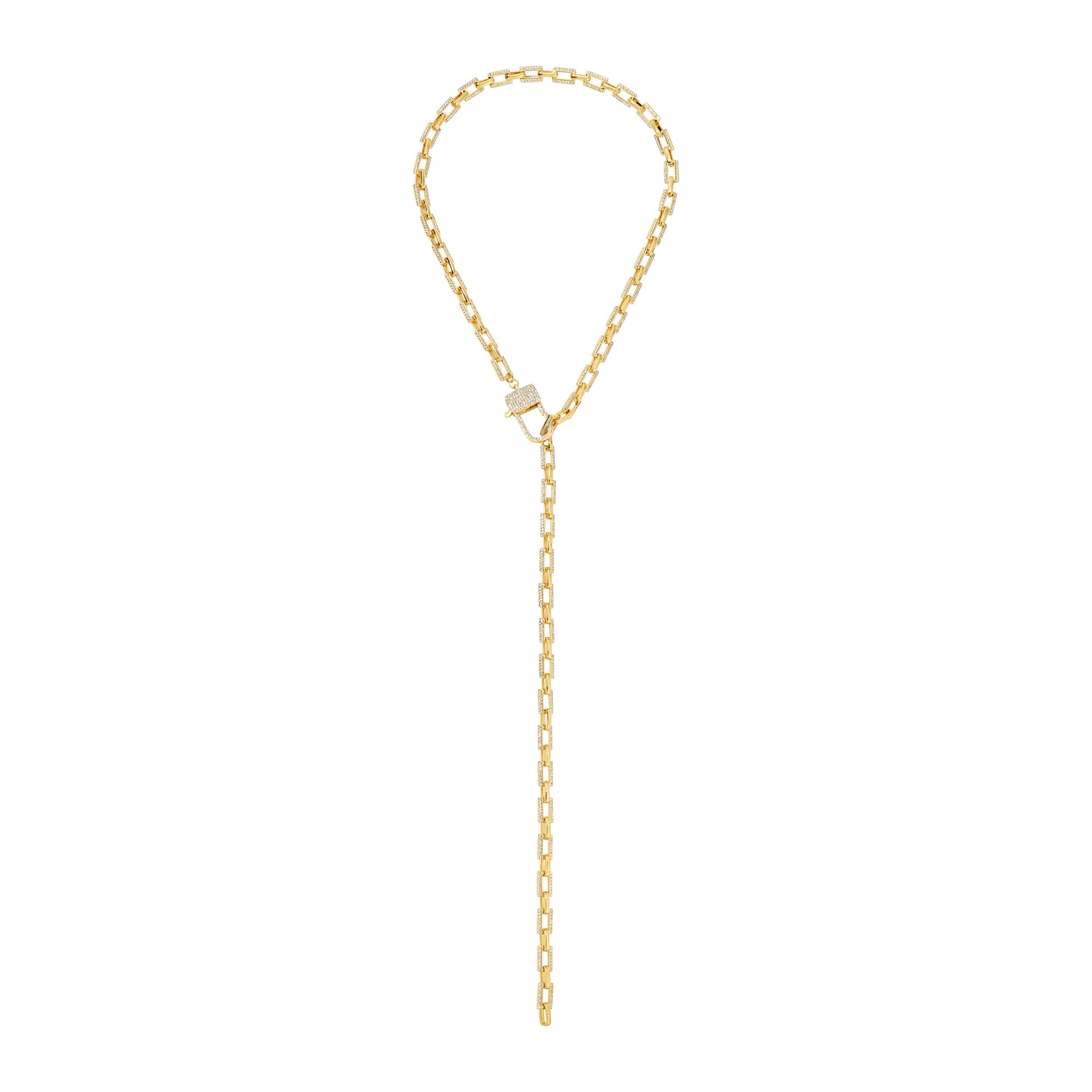 The Lariat Necklace - Gold by Erin Fader Jewelry 