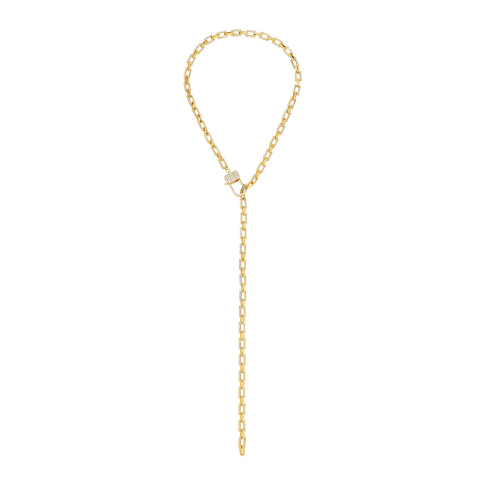 The Lariat Necklace - Gold by Erin Fader Jewelry 
