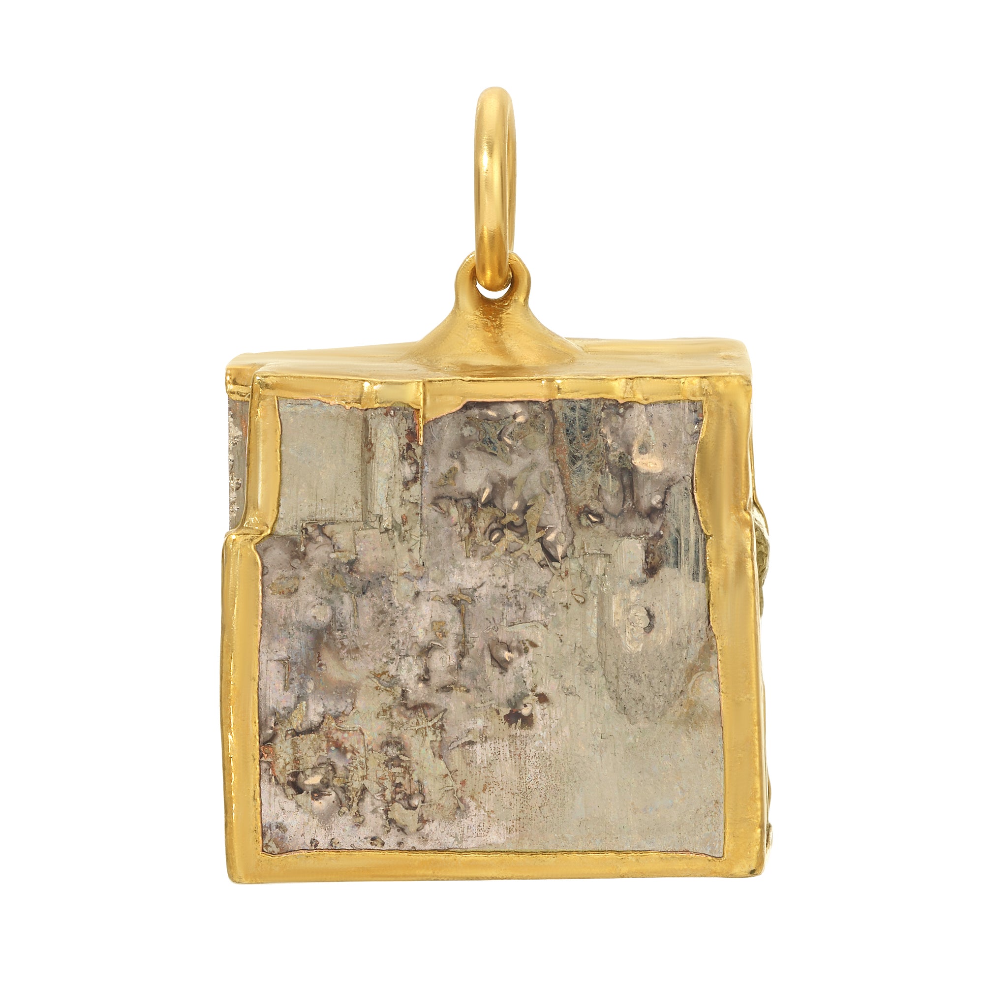 The Pyrite Charm from Erin Fader Jewelry