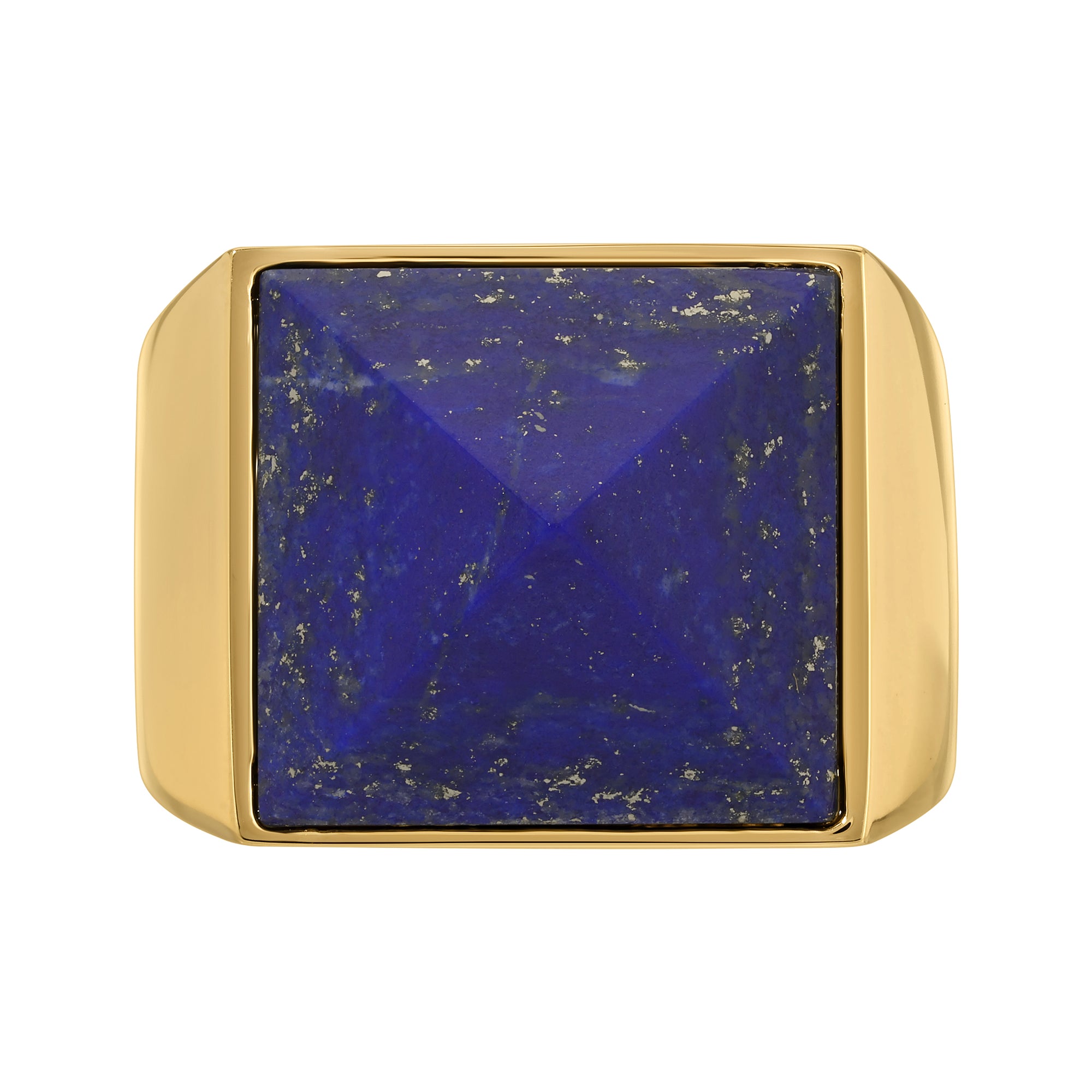 Pyramid Ring - Lapis Medium by Erin Fader Jewelry