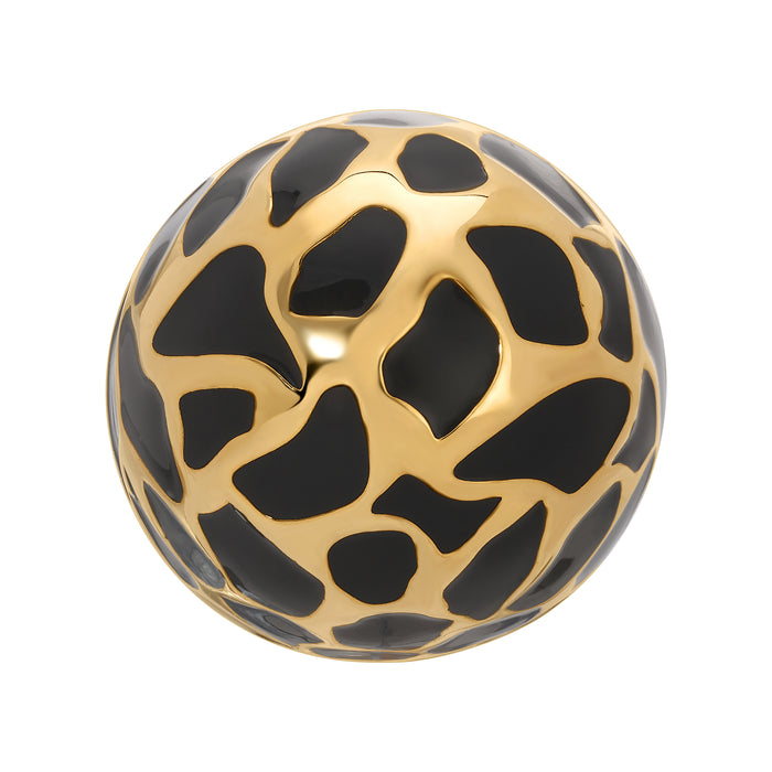 Leopard Dome Ring by Erin Fader Jewelry