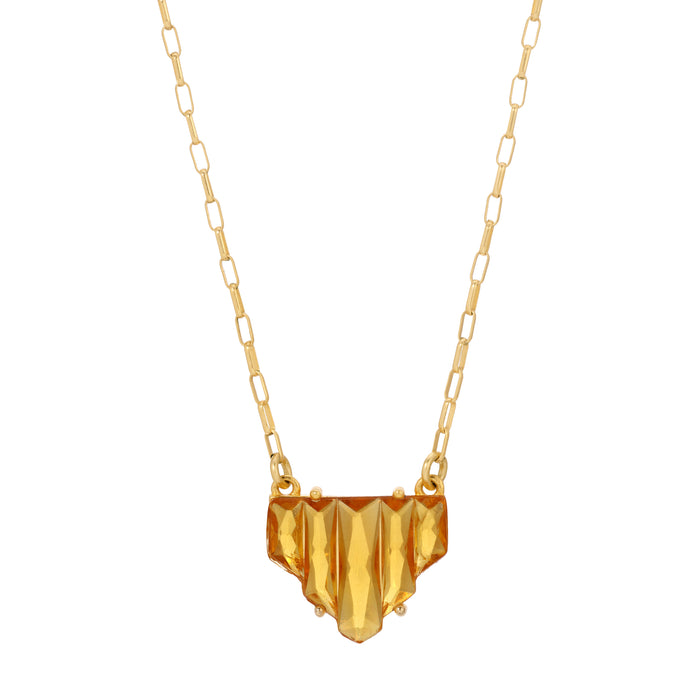 Topaz Deco Necklace by Erin Fader Jewelry