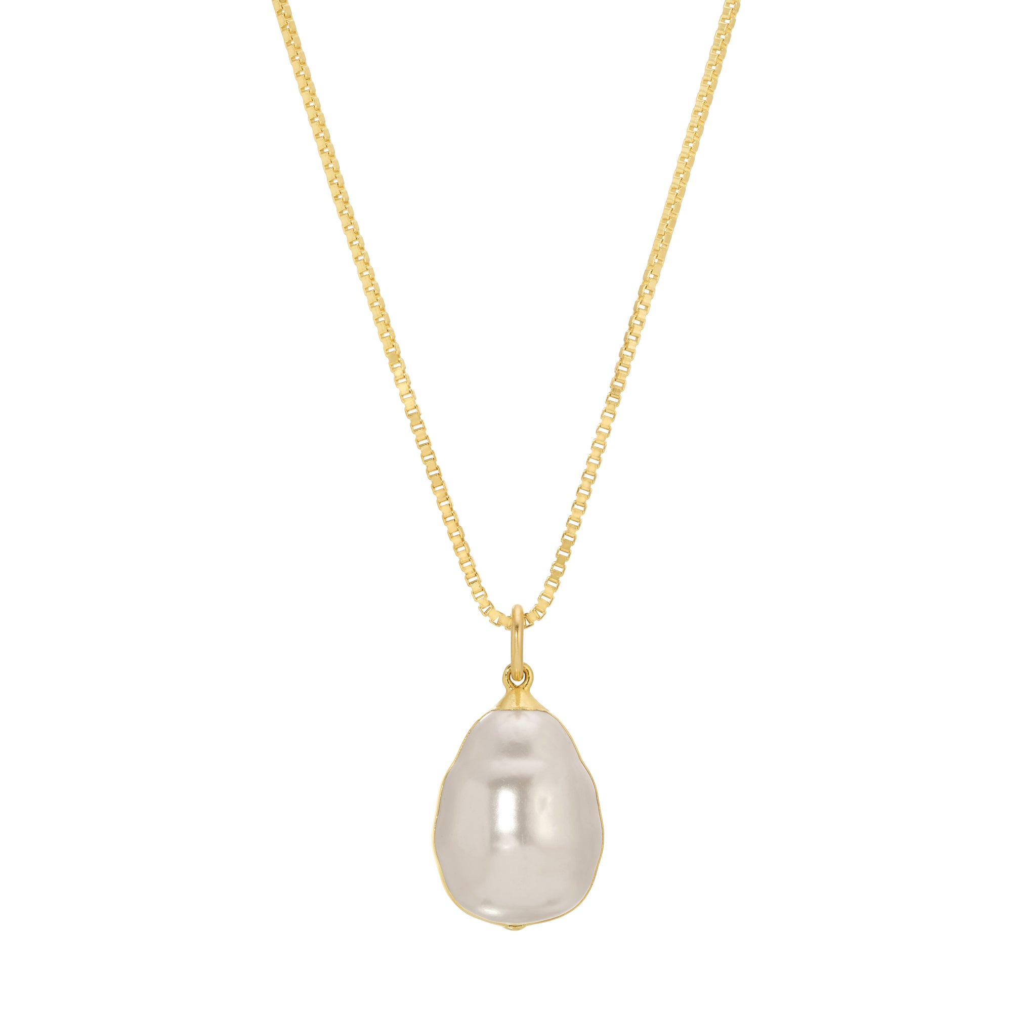 The Pearl Necklace - White from Erin Fader Jewelry