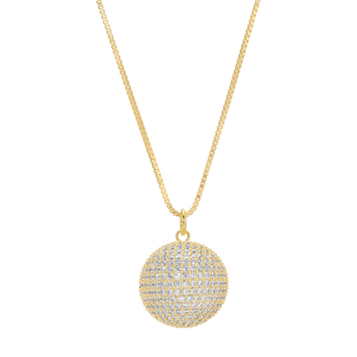 The Disco Ball Necklace - Medium by Erin Fader Jewelry