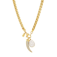 What a Pearl Wants Necklace - White by Erin Fader Jewelry 