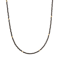 Onyx Gemstone Beaded Choker by Erin Fader Jewelry