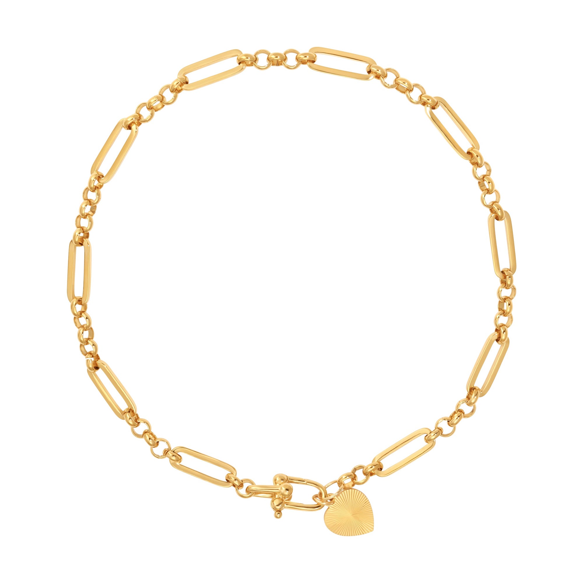 Isla Heart Necklace by Erin Fader Jewelry