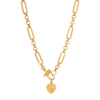 Isla Heart Necklace by Erin Fader Jewelry
