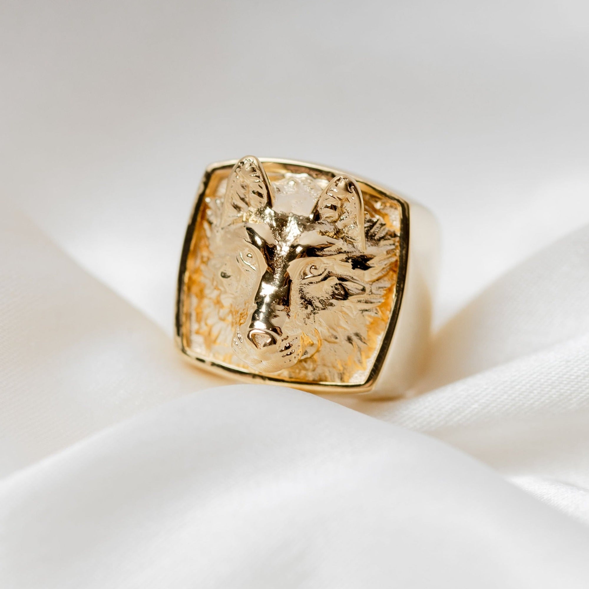 Lone Wolf Ring - Gold by Erin Fader Jewelry