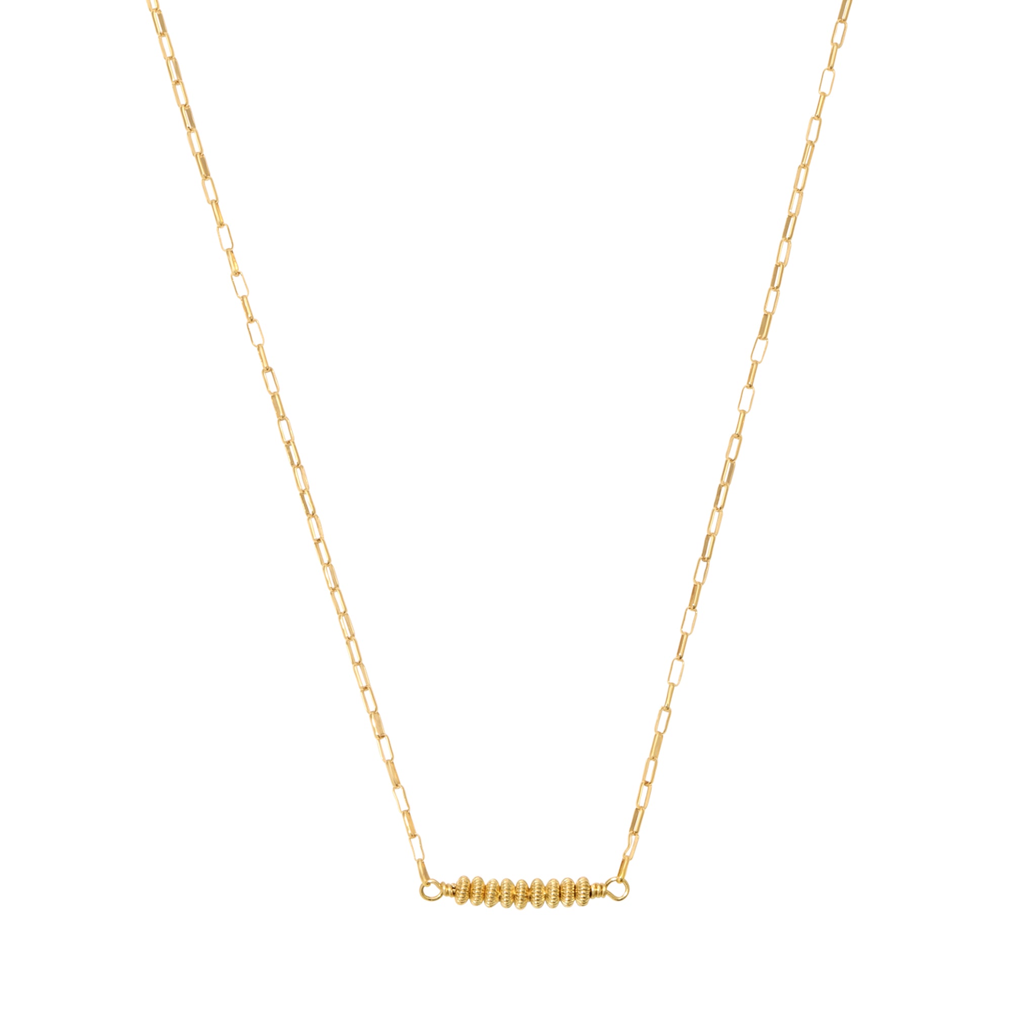 The Movemeant Necklace - 14K Gold Fill by Erin Fader Jewelry 