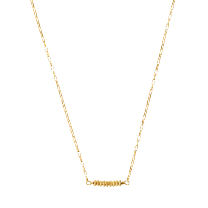 The Movemeant Necklace - 14K Gold Fill by Erin Fader Jewelry 