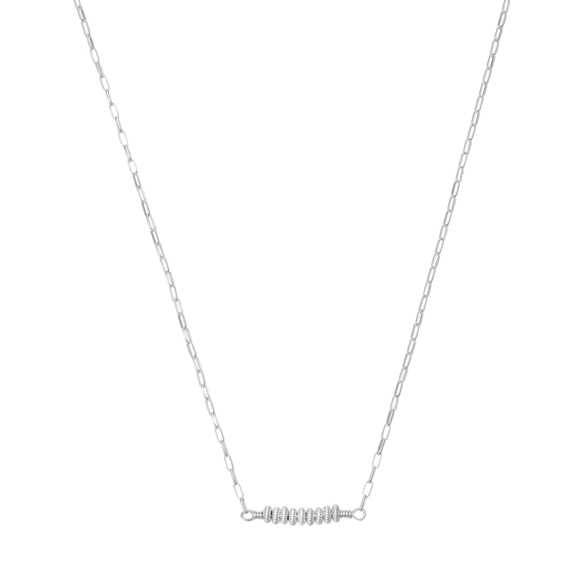 The Movemeant Necklace - Sterling Silver by Erin Fader Jewelry 