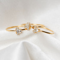 On The Rocks Triangle Ring by Erin Fader Jewelry