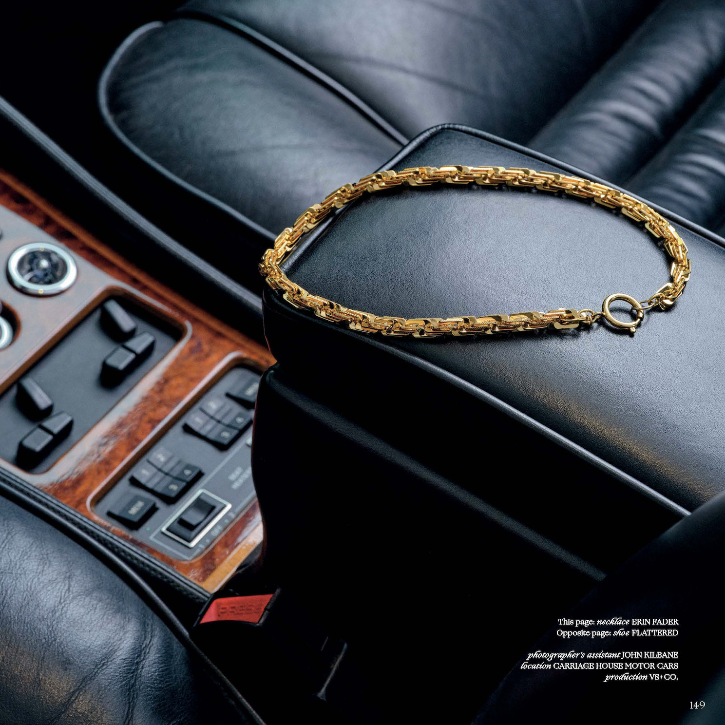 Empire Chain Necklace by Erin Fader Jewelry