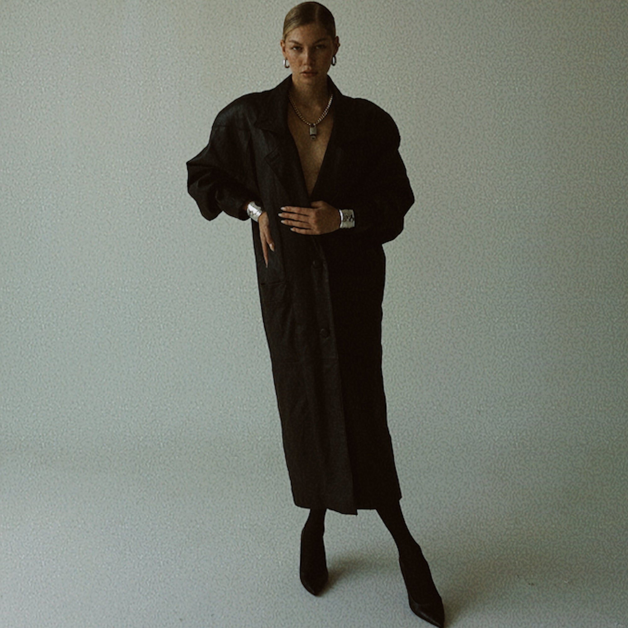 Vintage Louis Vuitton Lock Necklace - Mixed Metal by Erin Fader Jewelry