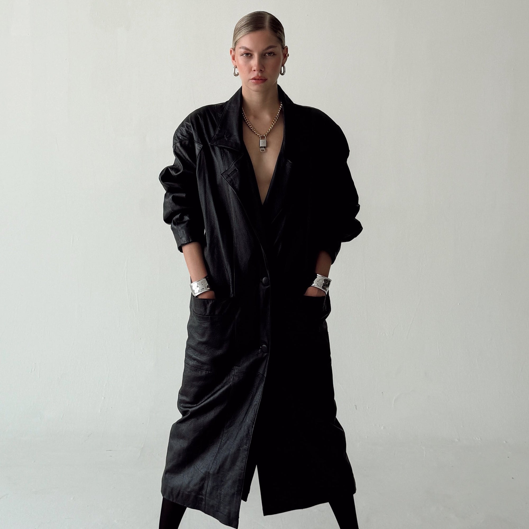 Vintage Louis Vuitton Lock Necklace - Mixed Metal by Erin Fader Jewelry