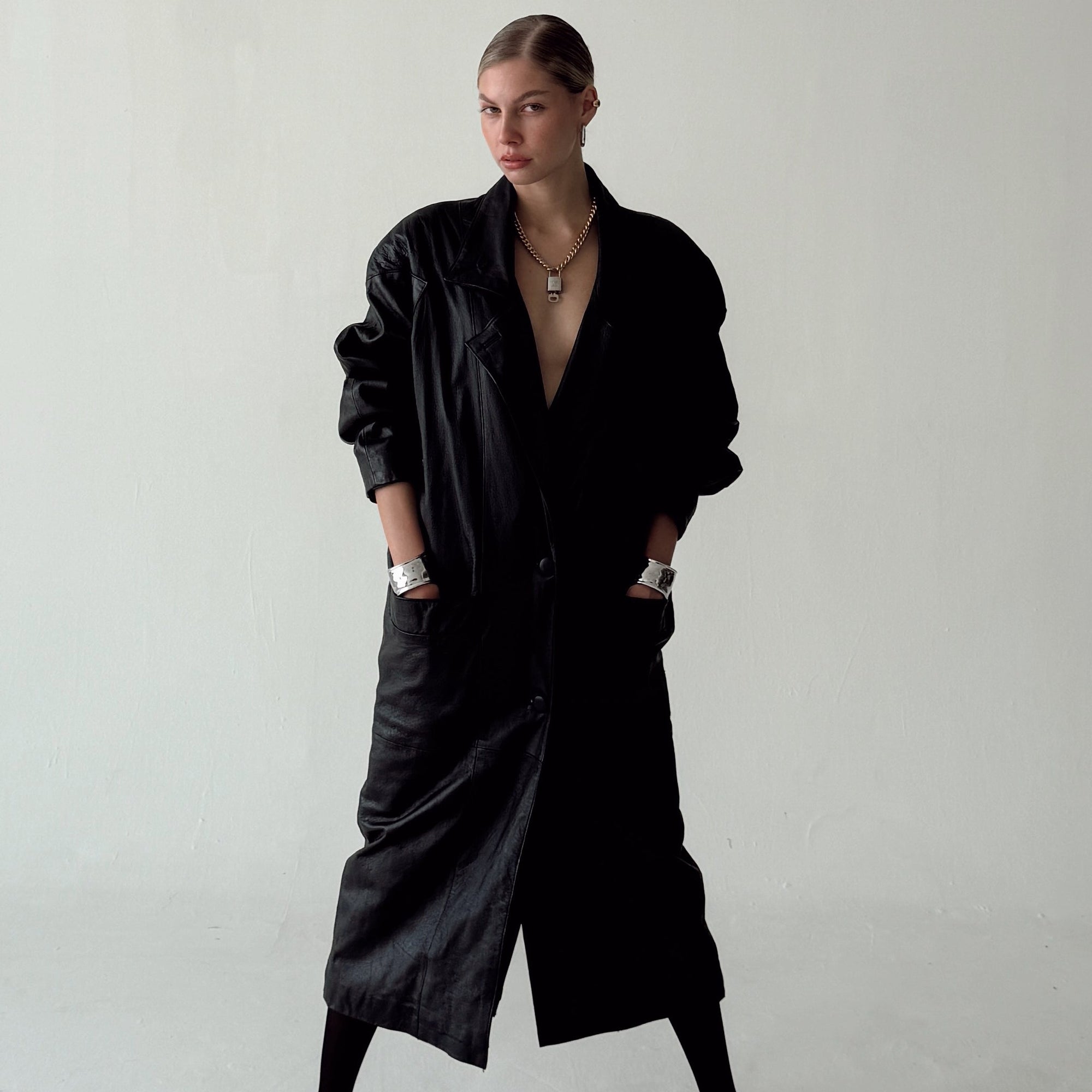 Vintage Louis Vuitton Lock Necklace - Mixed Metal by Erin Fader Jewelry